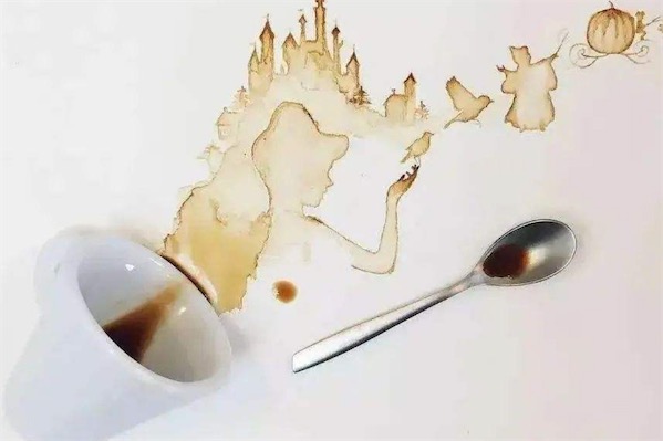 干掉的咖啡渍怎么去除