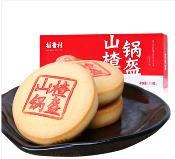 稻香村山楂锅盔210g