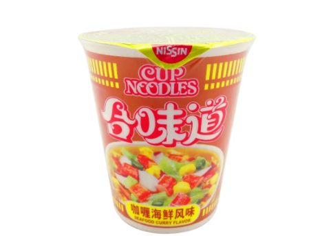 合味道方便面咖喱海鲜风味