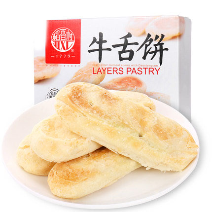 稻香村牛舌饼360g
