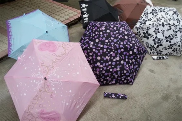 雨伞上的黑色霉斑怎么洗掉