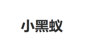 小黑蚁