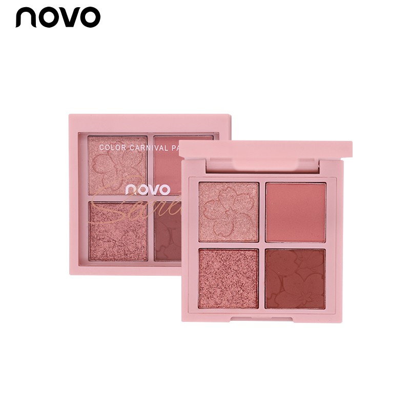 NOVO 樱花物语01四色眼影盘