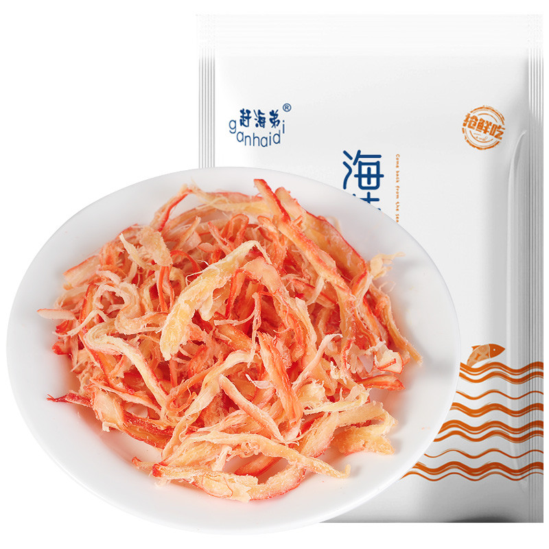 赶海弟 香烤鱿鱼丝200g