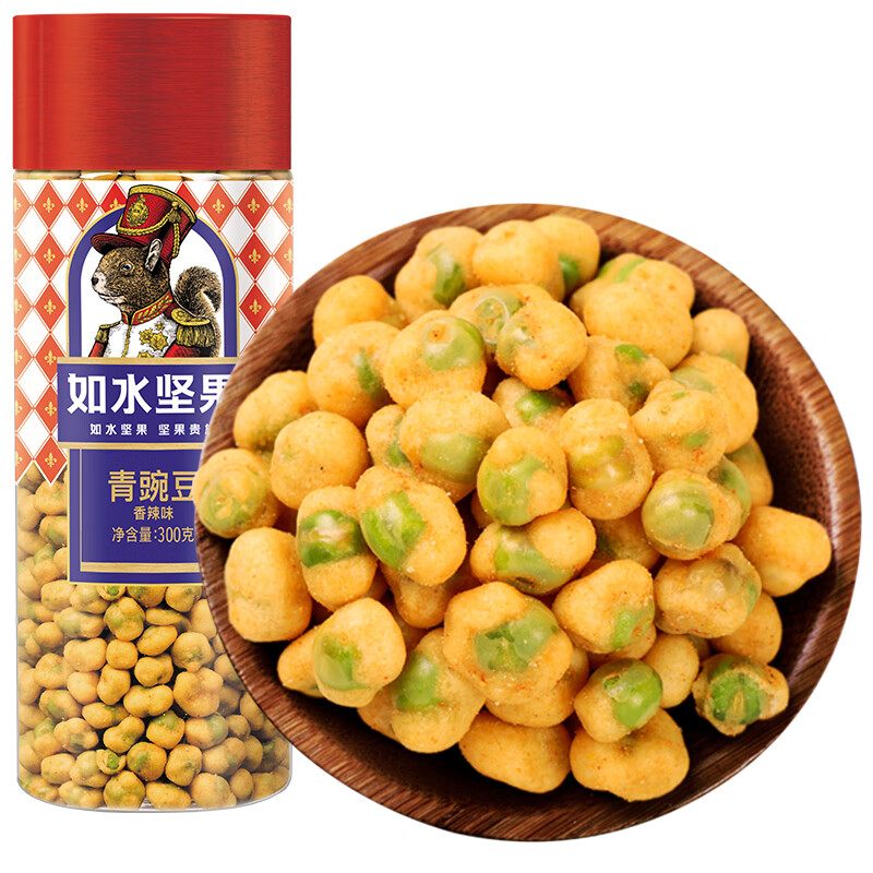 如水 香辣味青豆300g