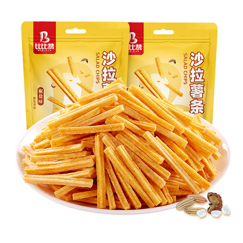 比比赞 椒盐味沙拉薯条108g
