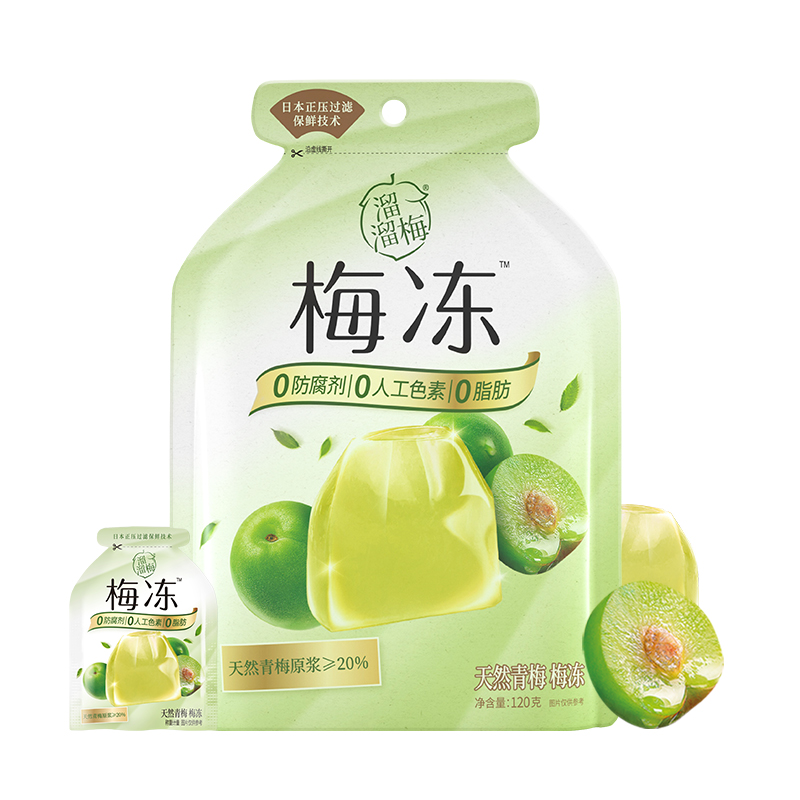 溜溜梅 青梅蒟蒻果冻120g