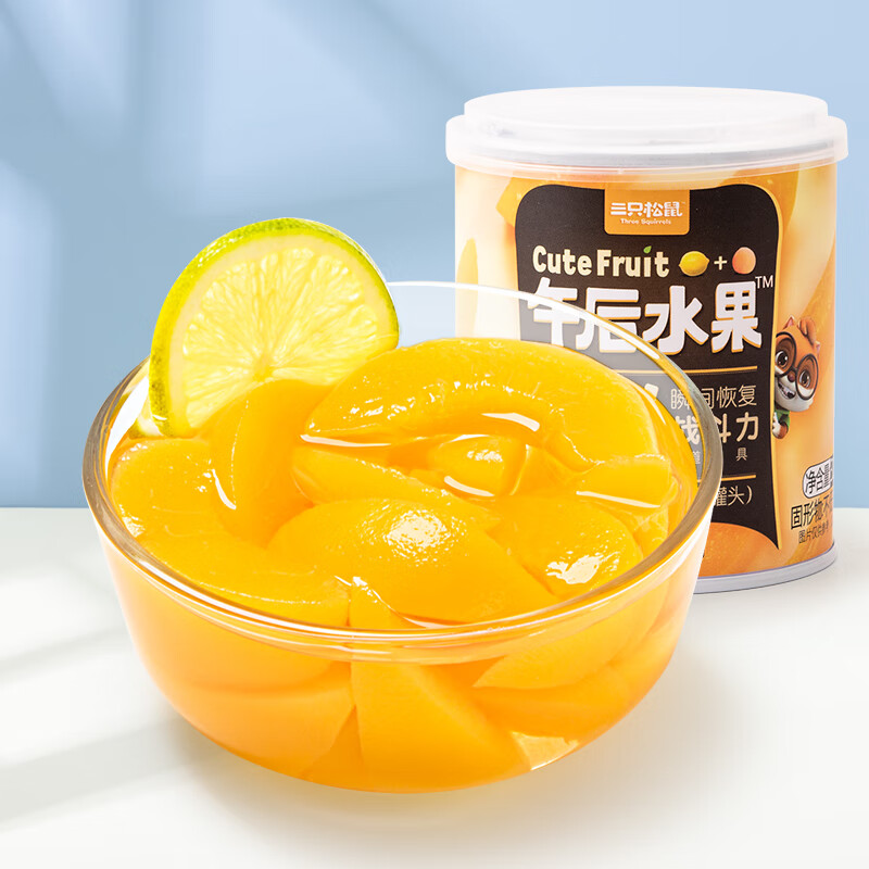 三只松鼠 混合水果罐头312g