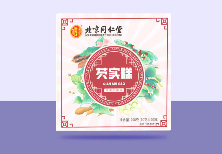 北京同仁堂 芡实糕200g