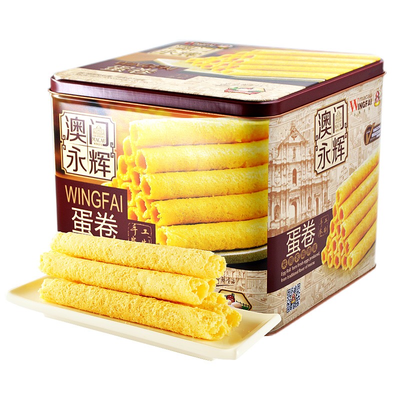 永辉 鸡蛋卷礼盒500g
