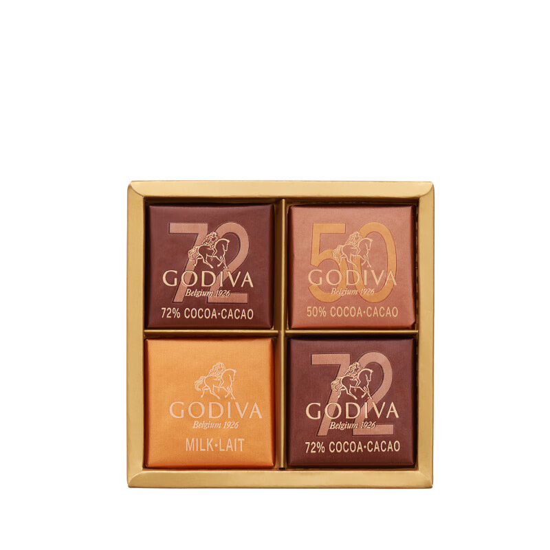 歌帝梵 经典巧克力4片装20g