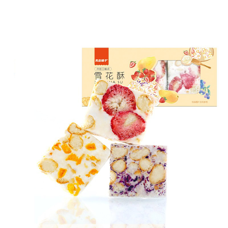良品铺子 什锦雪花酥108g