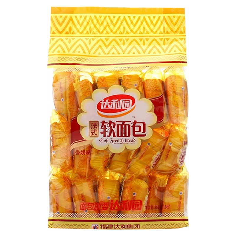 达利园 香奶味法式软面包360g