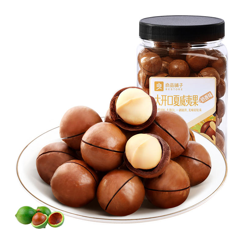 良品铺子 夏威夷果500g