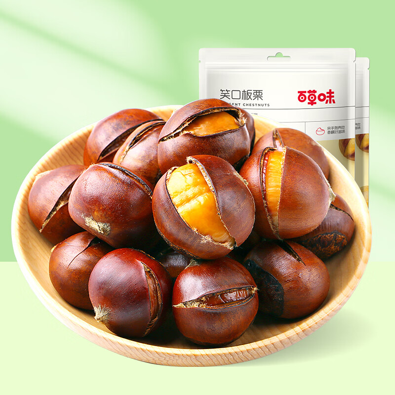 百草味 笑口板栗120g