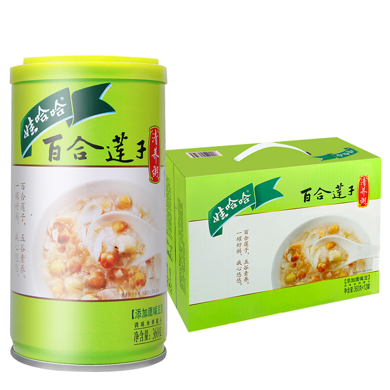 娃哈哈 百合莲子粥360g