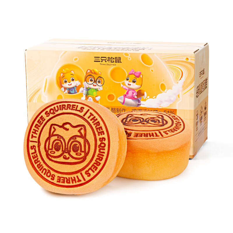 三只松鼠 轻乳酪蛋糕400g