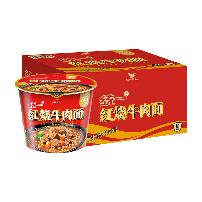 统一  红烧牛肉面105g*12