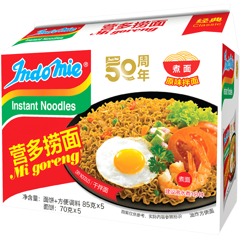 营多 原味捞面85g*5