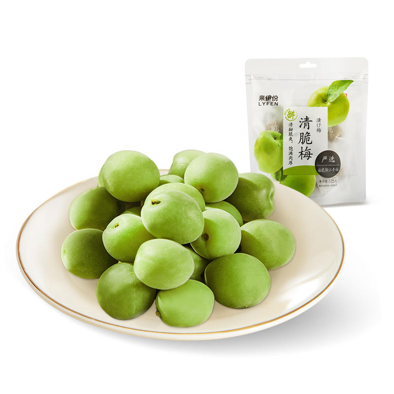 来伊份 清脆梅125g
