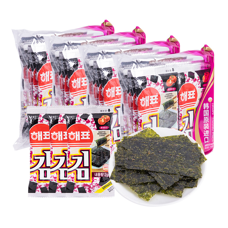 海牌菁品 番茄味海苔64g