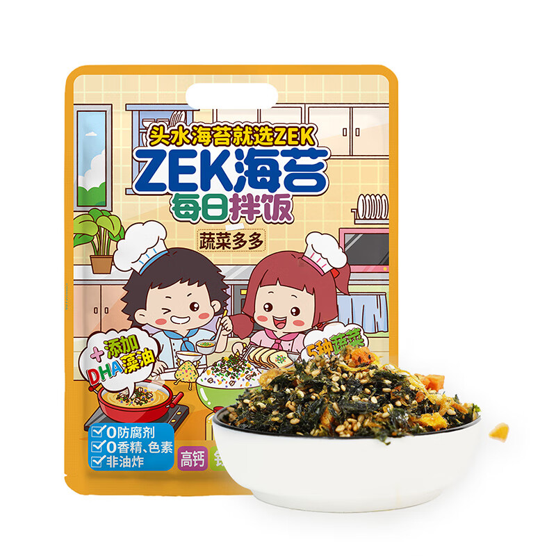 Zek 蔬菜多多海苔碎100g