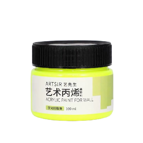 青竹画材 丙烯颜料钛白100ml