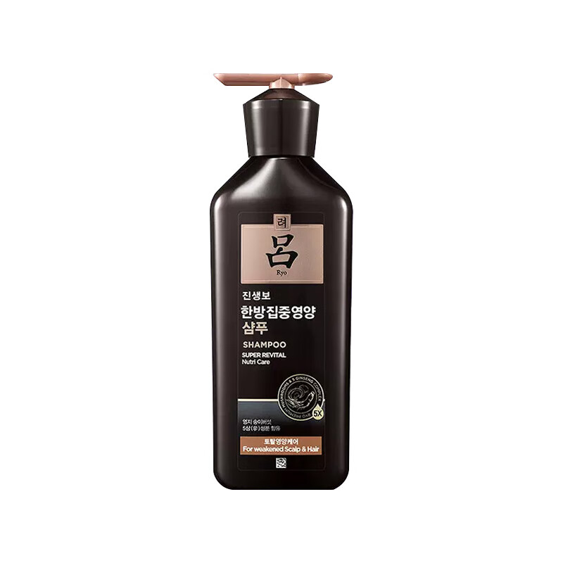 吕 臻参焕活黑吕洗发水400ml
