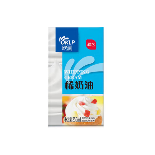 展艺 欧澜稀奶油250ml*3
