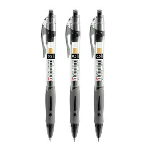 晨光 GP1008黑色中性笔12支