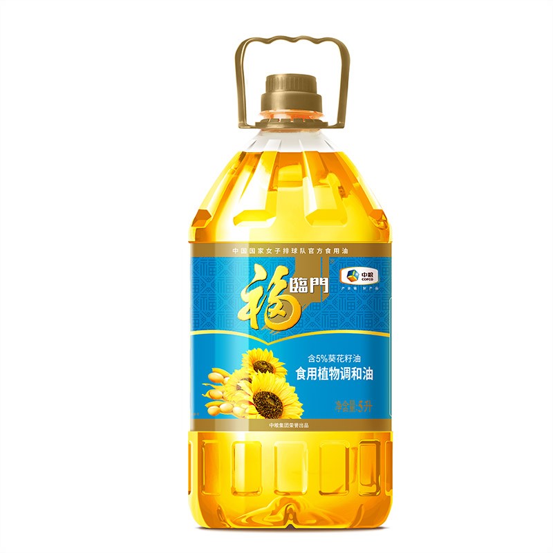 福临门 食用植物调和油5L
