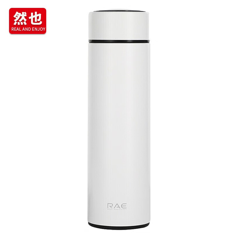 然也 保温杯 象牙白R3103