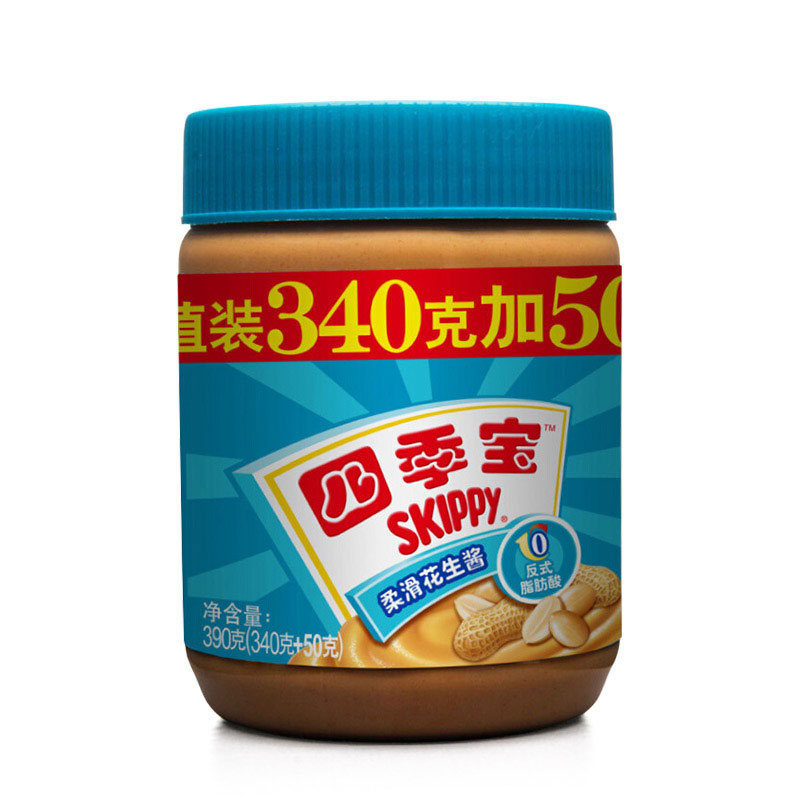四季宝 柔滑花生酱390g