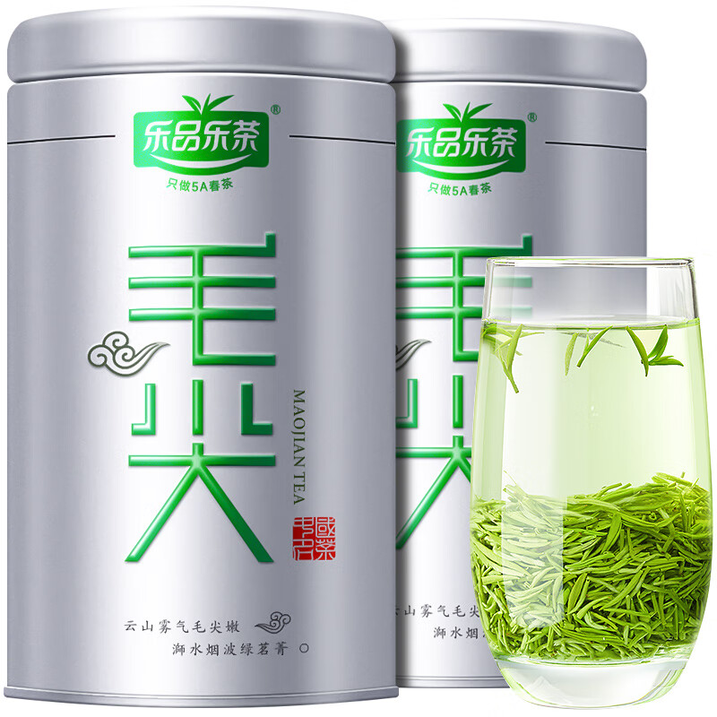乐品乐茶 特级毛尖茶250g