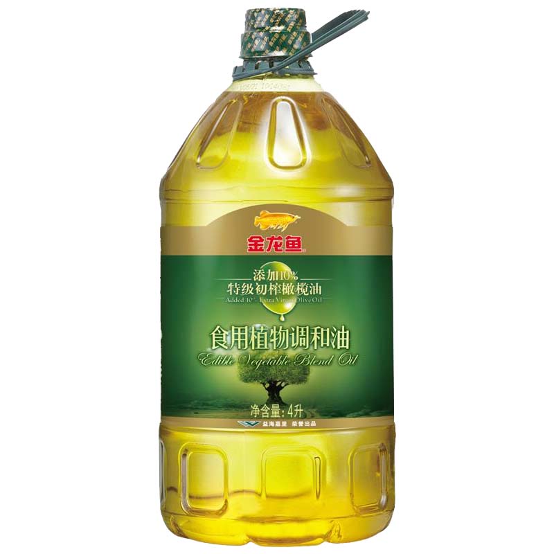 金龙鱼 特级初榨橄榄调和油4L