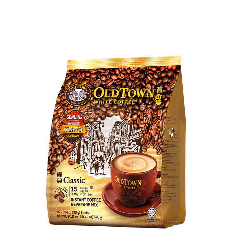 旧街场 三合一白咖啡570g