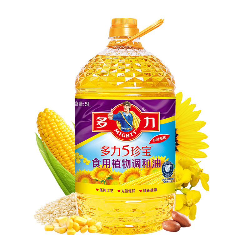 多力 食用植物调和油5L