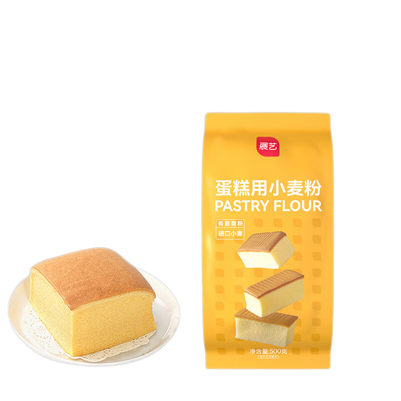 展艺 低筋小麦粉500g