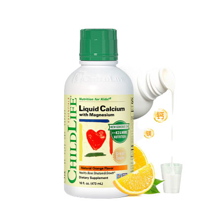 ChildLife 钙镁锌液体钙473ml