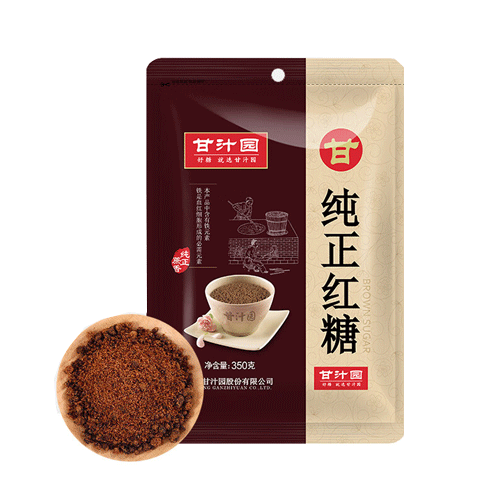 甘汁园 纯正红糖350g
