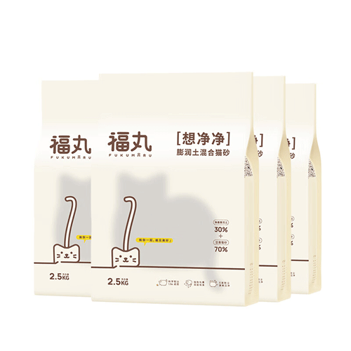 福丸 猫砂2.5kg*4箱