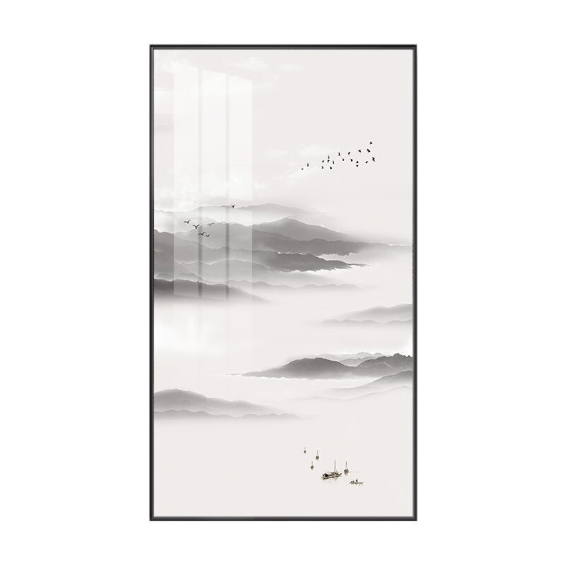 美誉度 新中式装饰画水墨