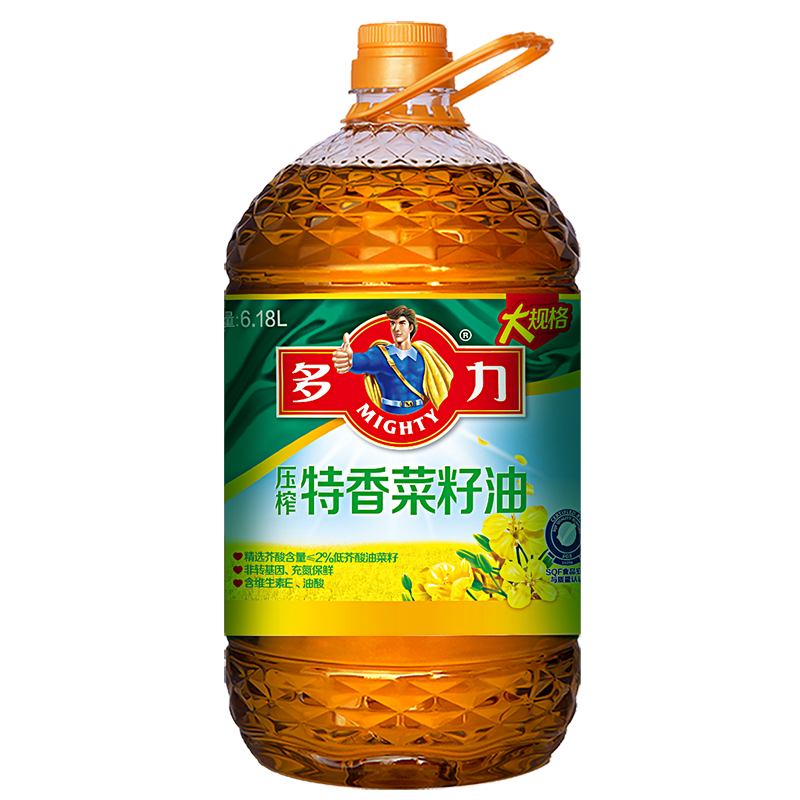 多力 菜籽油6.18L