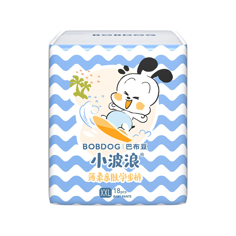巴布豆 纸尿裤XXL108片