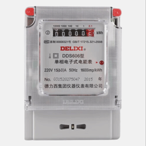 德力西电气 电度表 DDS606