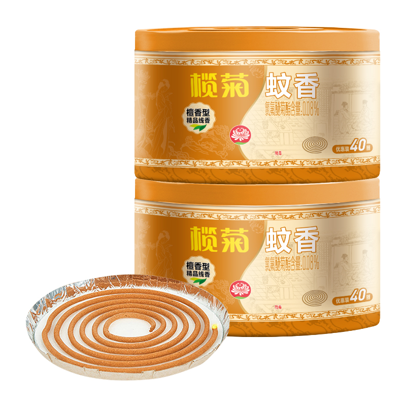 榄菊 檀香型线香蚊香