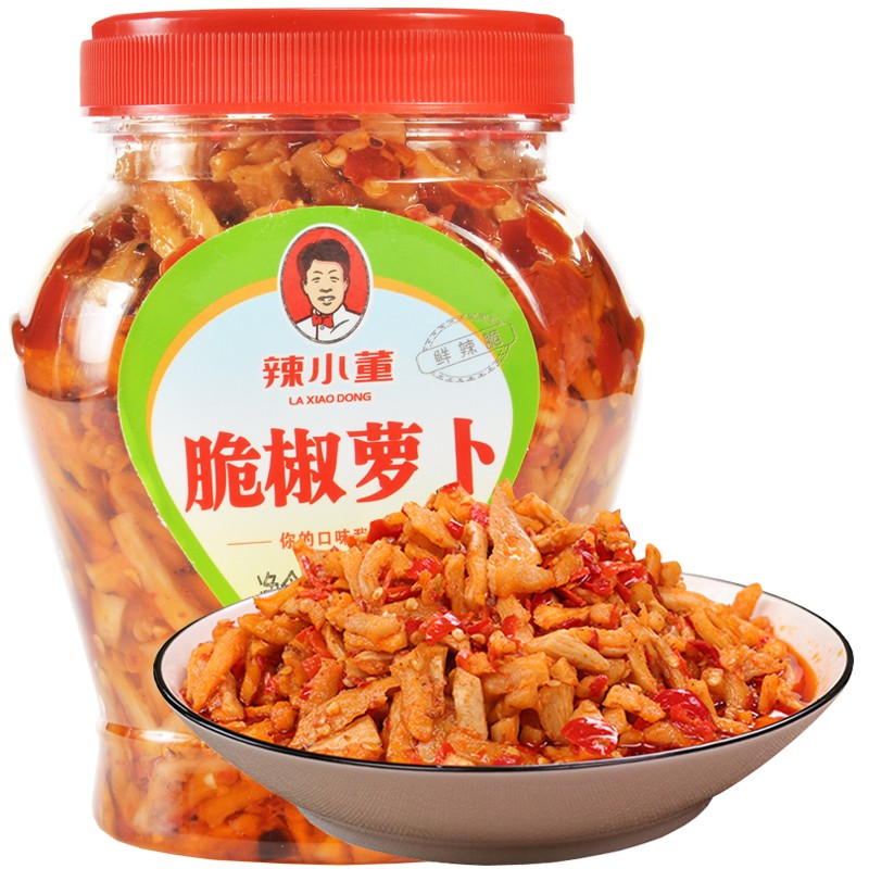 辣小董 脆椒萝卜干458g