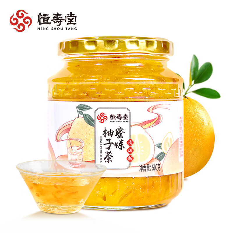 恒寿堂 蜂蜜柚子茶500g