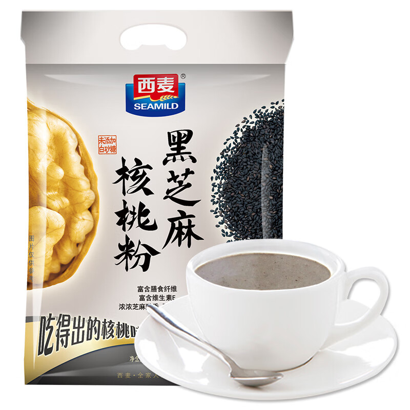 西麦 黑芝麻核桃粉