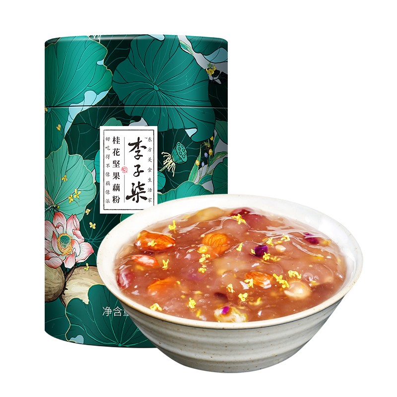 李子柒 桂花坚果藕粉350g